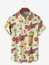 Men's Christmas Funny Graphic Short Sleeve Hawaiian Shirt